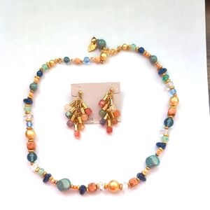 LC Lauren Conrad Colorful Beaded Necklace Set